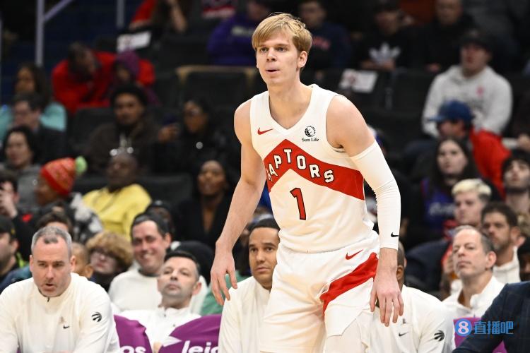 手感不佳！新秀迪克8中1&三分6中1拿到5分3助